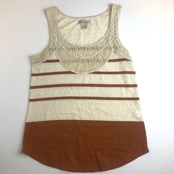 Lucky Brand Boho Gypsy Vest Size XS - Picture 1 of 4